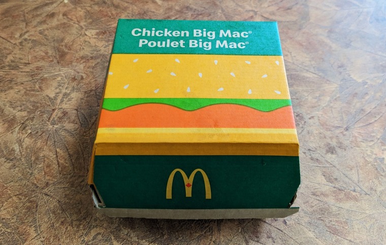 Chicken Big Mac at McDonald's